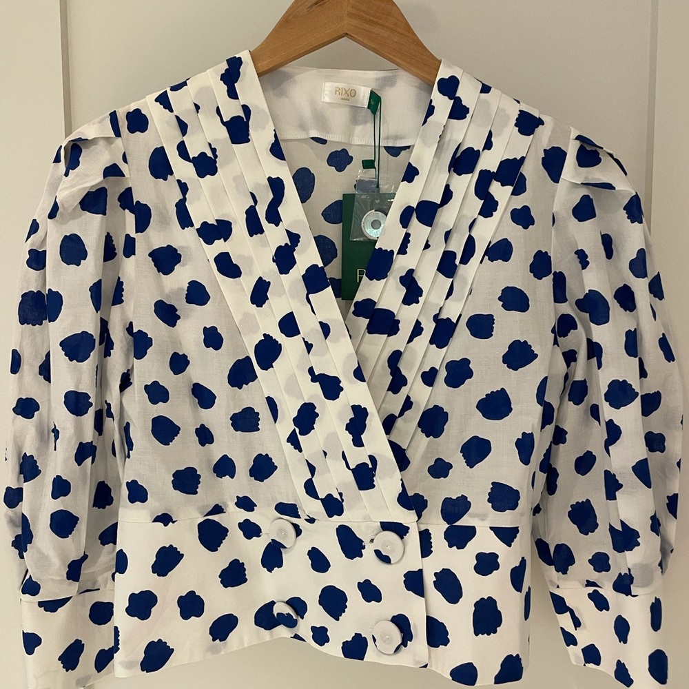 RIXO Chanel Blouse. Size S/P